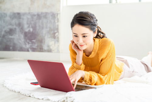 ノートパソコンを使う